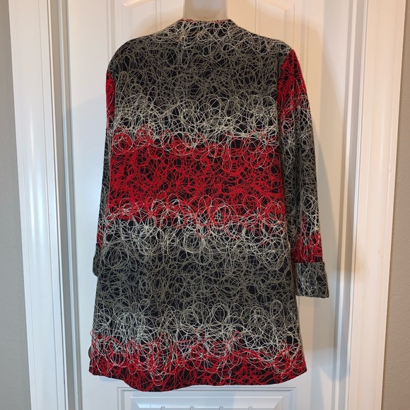 Gorgeous Jacket with Red Button Closure - Picture 5 of 5